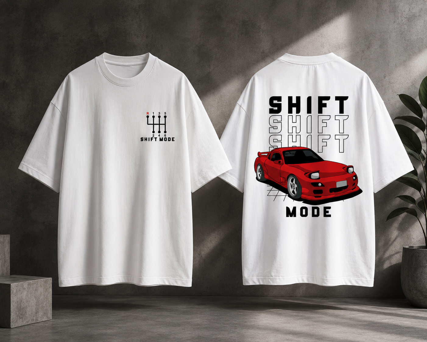 Shift Mode Oversized T-Shirt