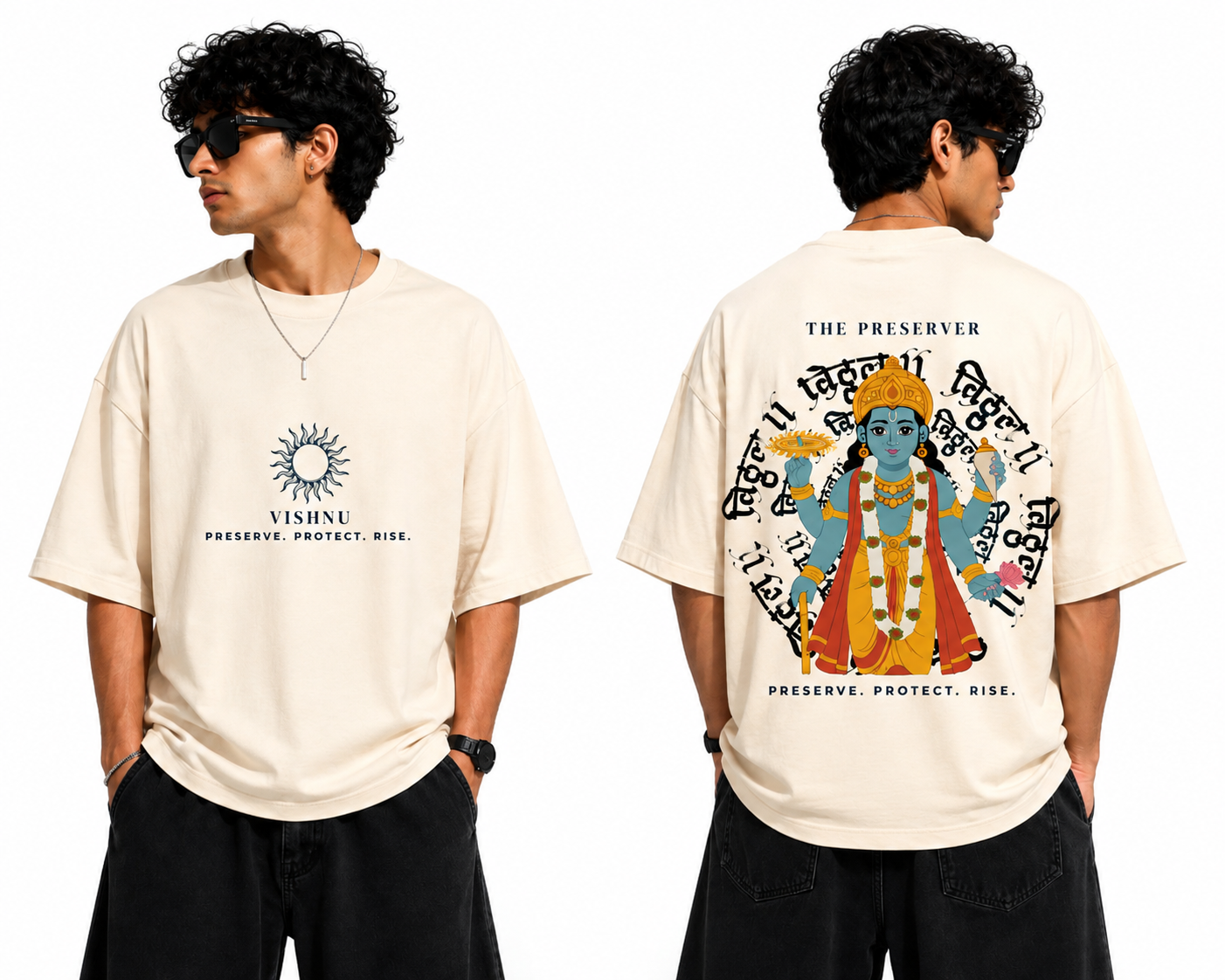 The Preserver – Vishnu Oversized T-Shirt