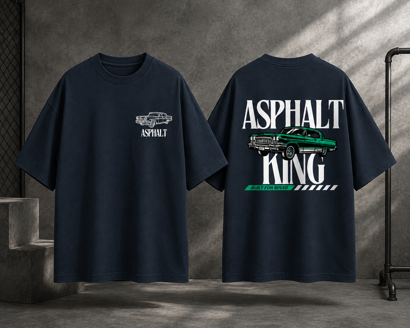 Asphalt King Oversized T-Shirt