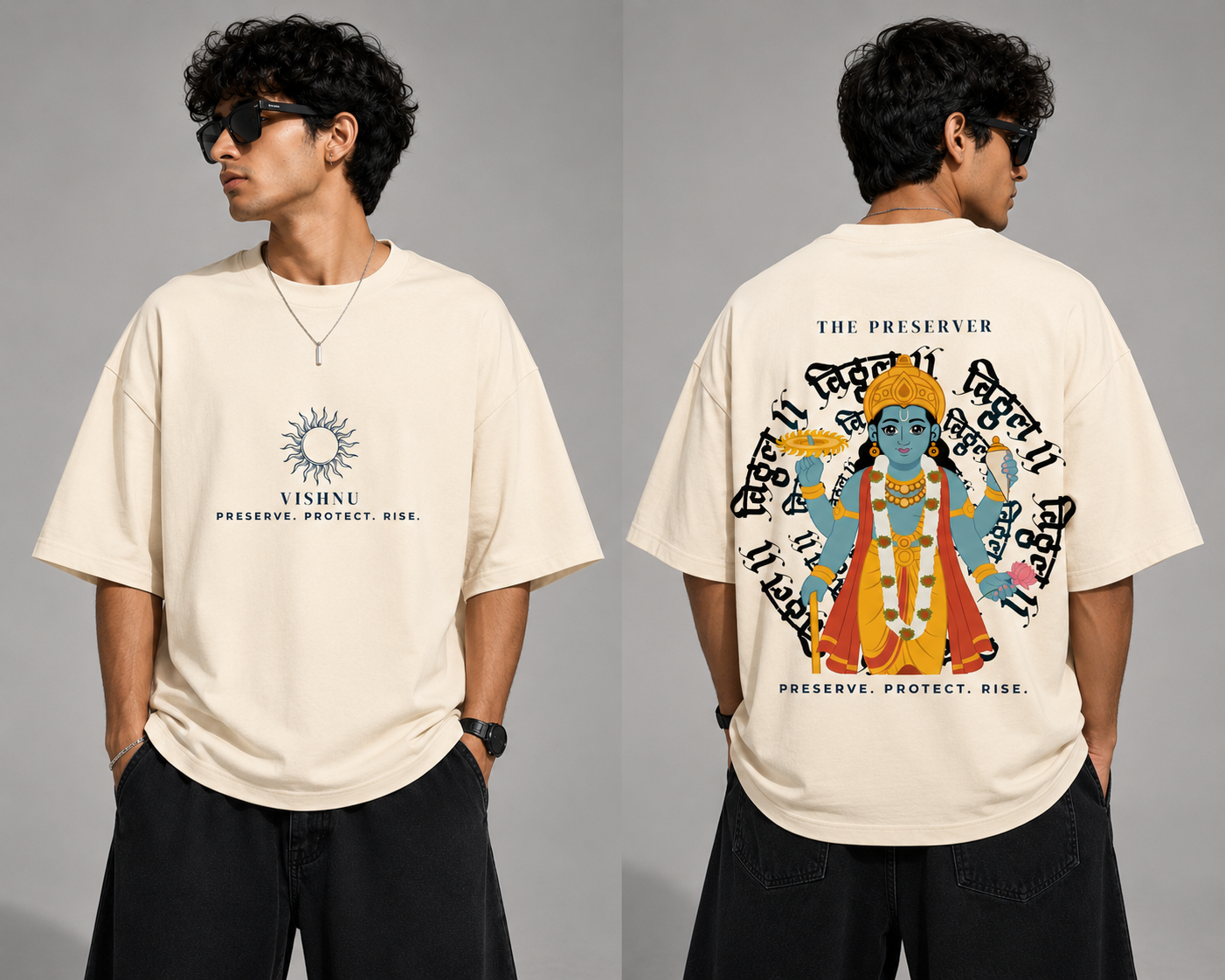 The Preserver – Vishnu Oversized T-Shirt