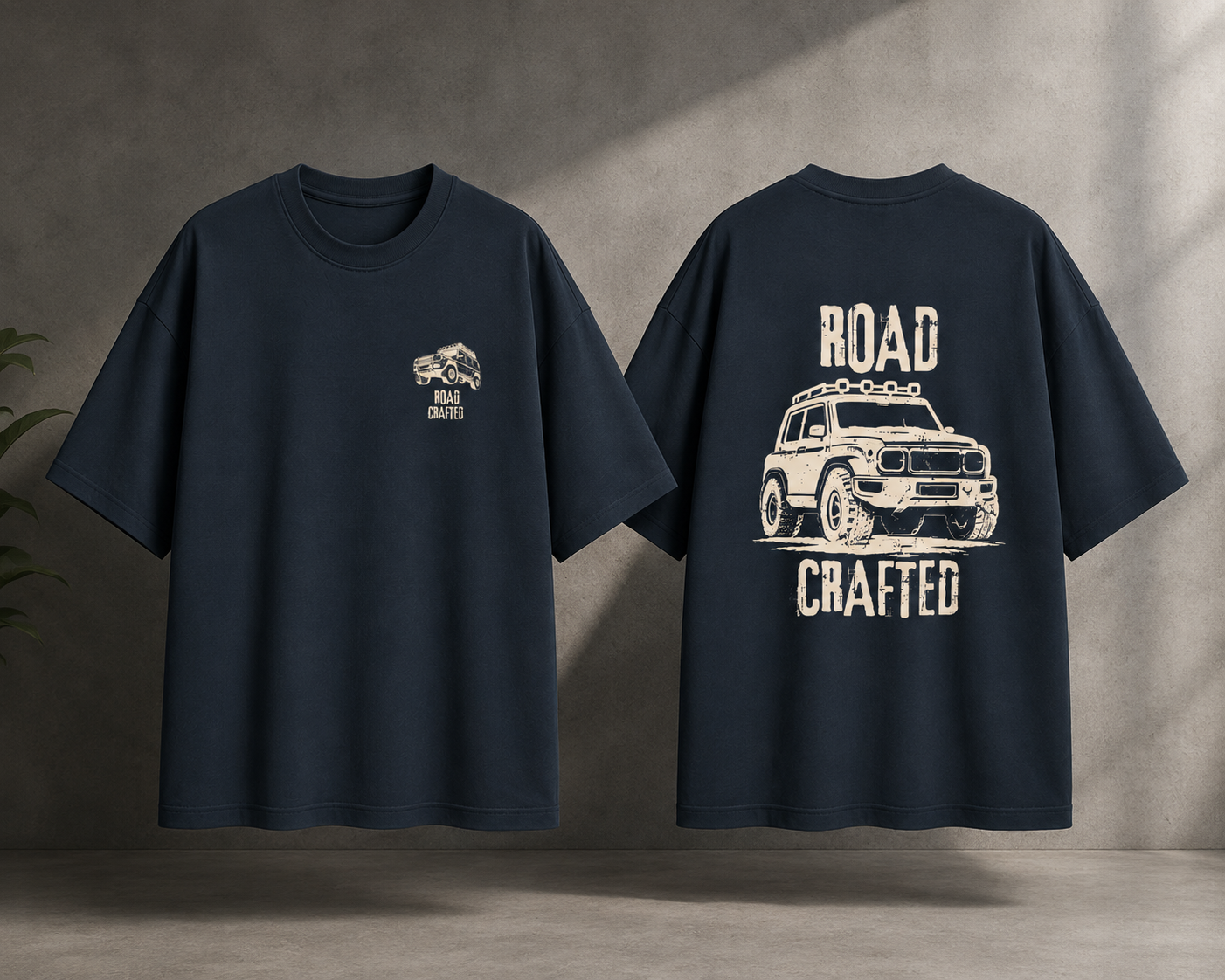 Road Crafted Oversized T-Shirt