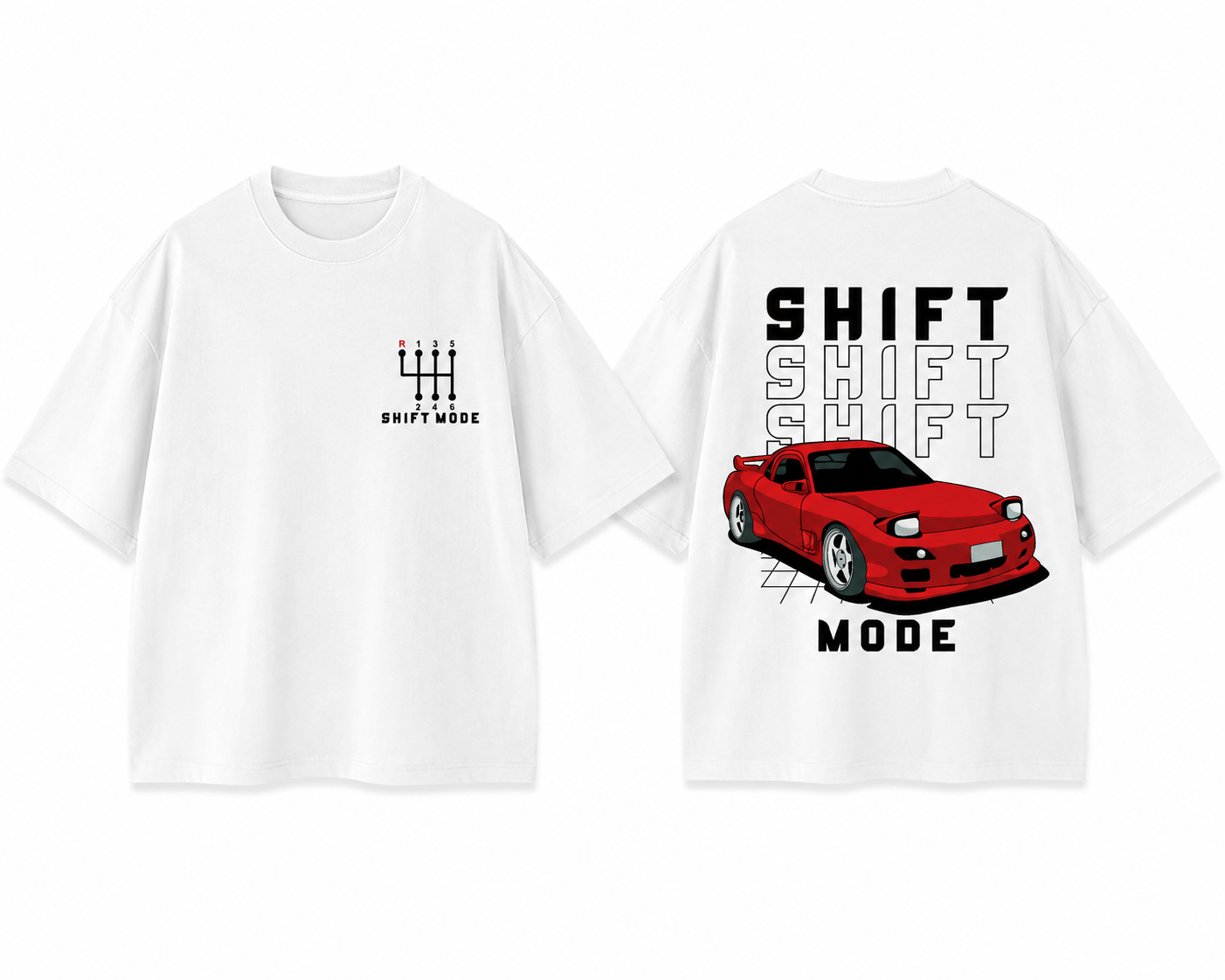 Shift Mode Oversized T-Shirt