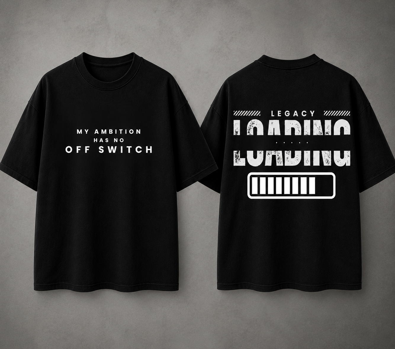 No Off Switch Oversized T-Shirt