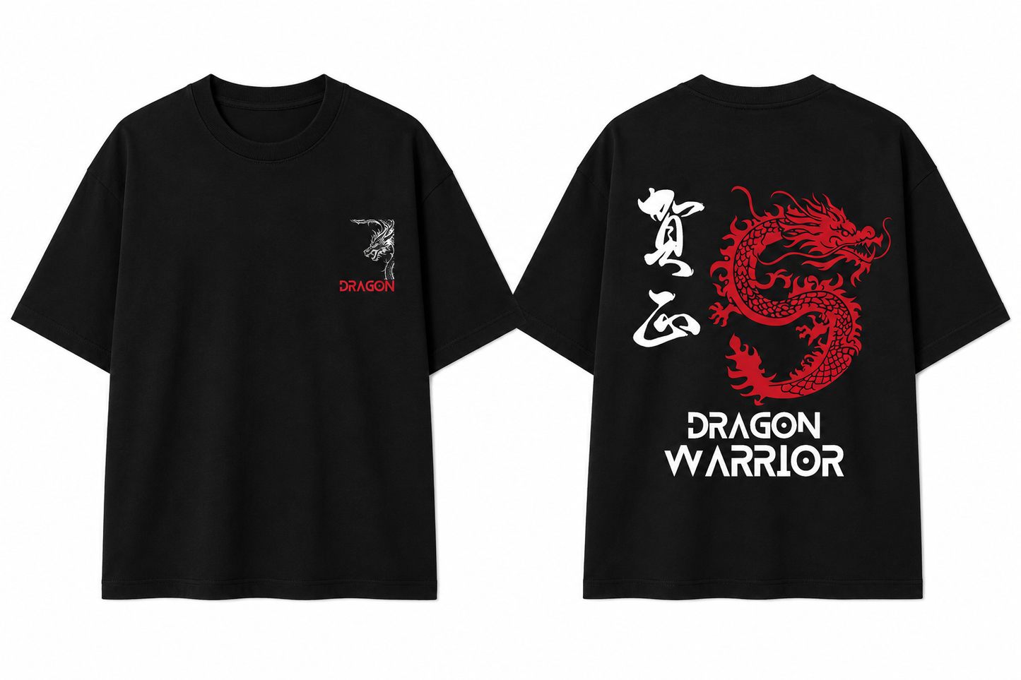 Dragon Warrior Oversized T-Shirt