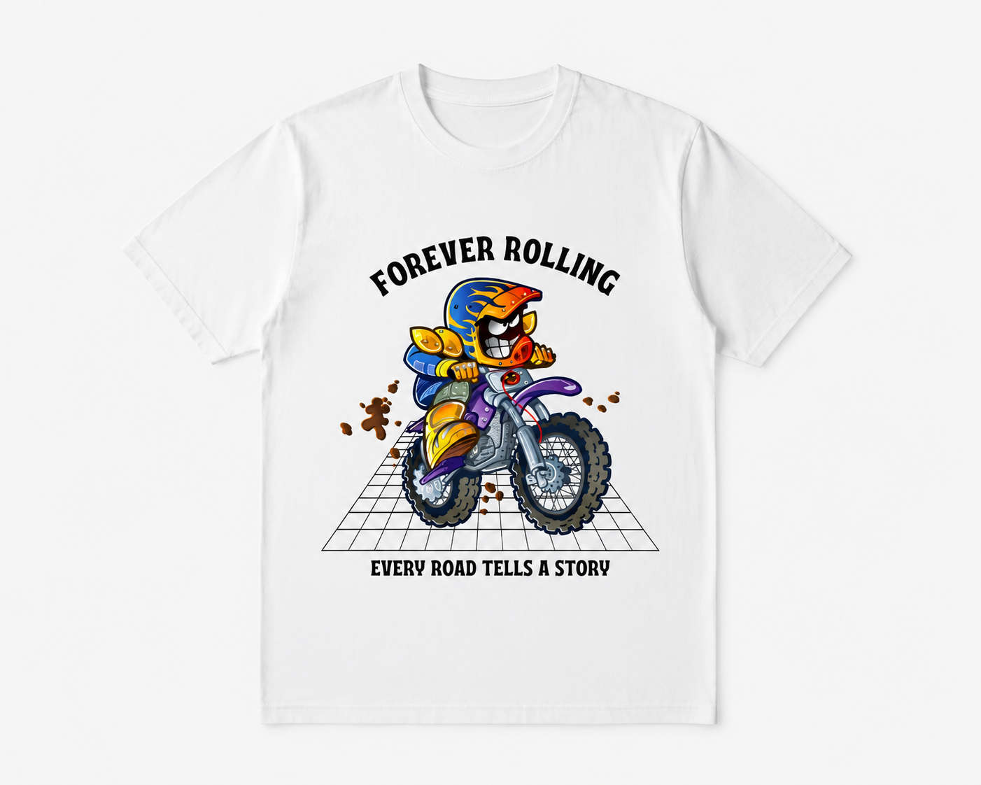 Forever Rolling – Every Road Tells A Story T-Shirt